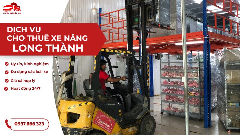 Dịch vụ cho thuê xe nâng tại Long Thành
