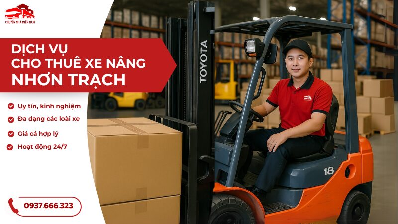 Dịch vụ cho thuê xe nâng Nhơn Trạch