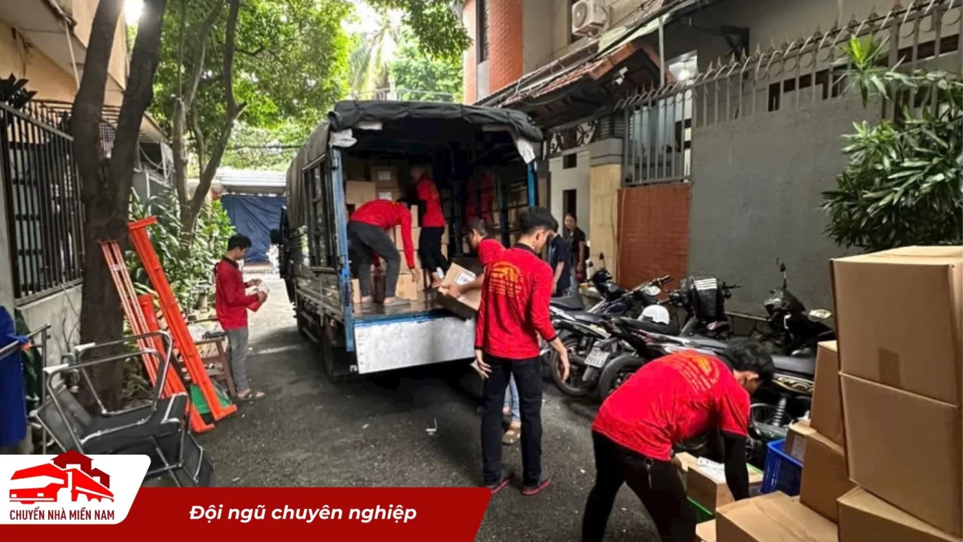 Đội ngũ bốc xếp chuyên nghiệp