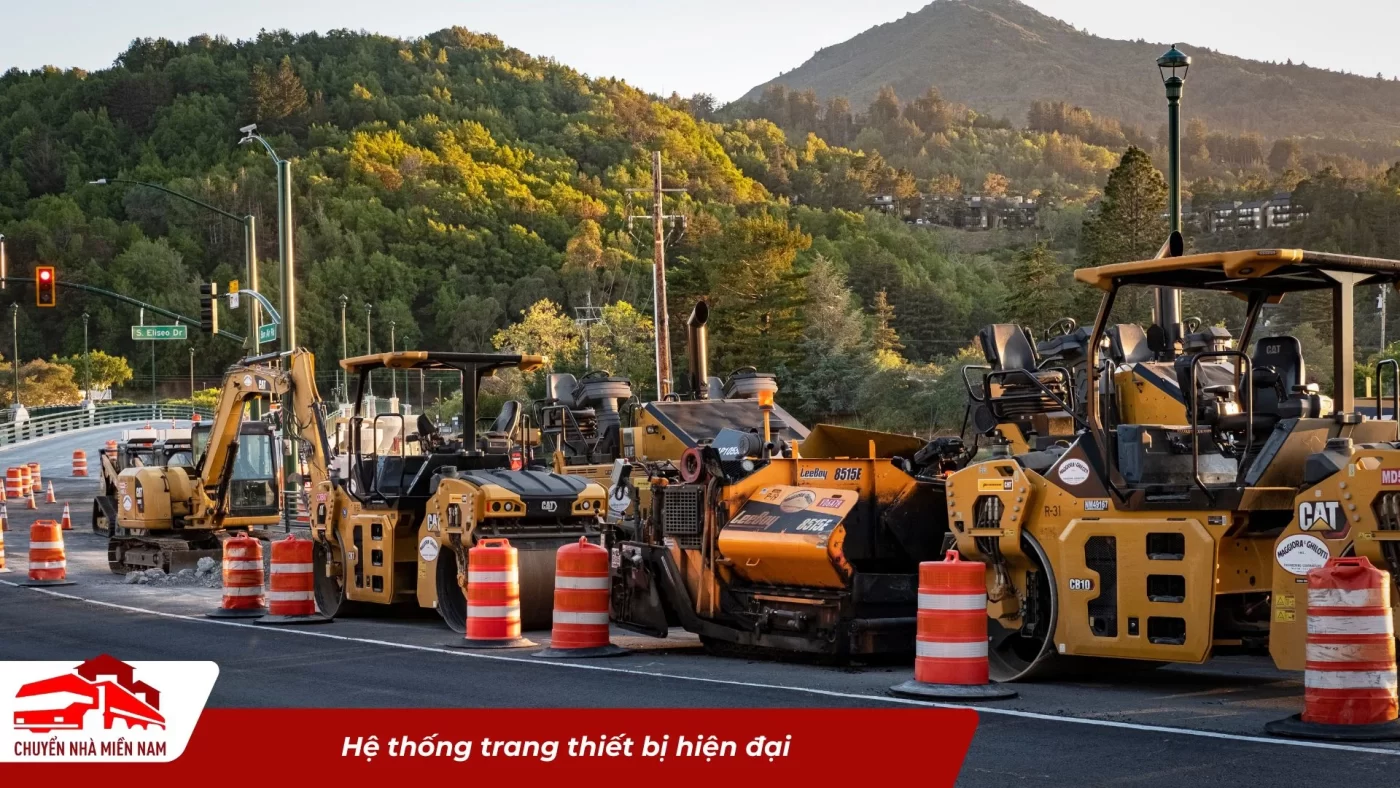 Hệ thống trang thiết bị hiện đại