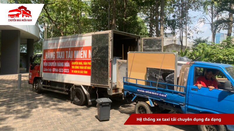 Hệ thống xe tải chuyên dụng đa dạng hiện đại