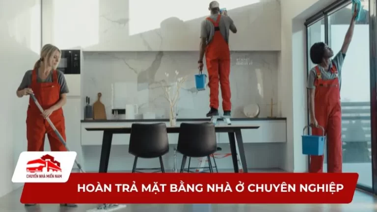 Hoàn trả mặt bằng nhà ở chuyên nghiệp