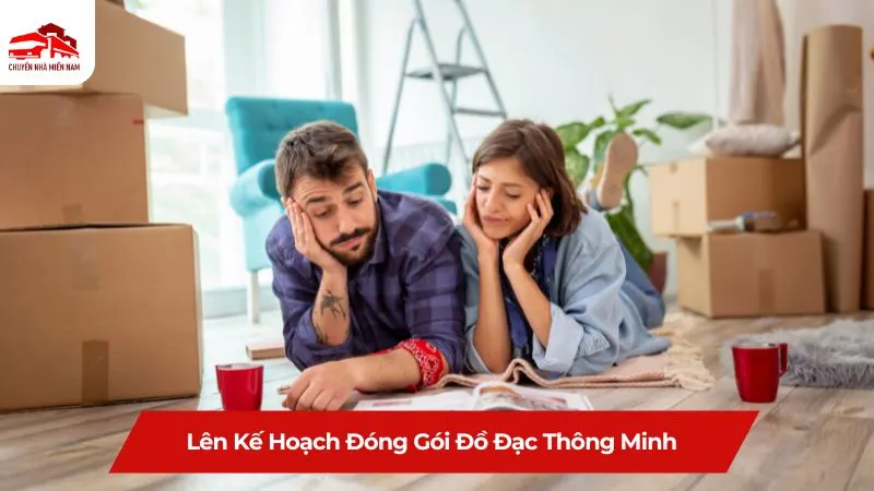 Lên kế hoạch đóng gói đồ đạc thông minh