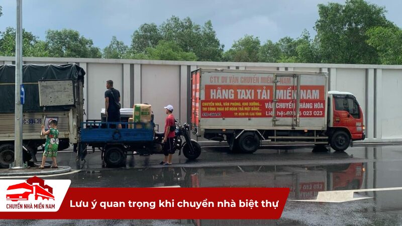 Lưu ý quan trọng khi chuyển nhà biệt thự an toàn chuyên nghiệp