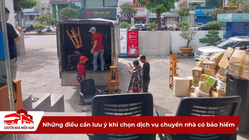 Những điều cần lưu ý khi chọn dịch vụ chuyển nhà có bảo hiểm