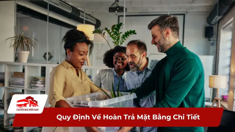 Quy định về hoàn trả mặt bằng chi tiết