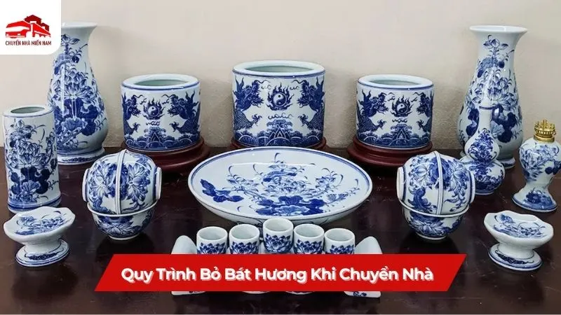 Quy trình bỏ bát hương khi chuyển nhà