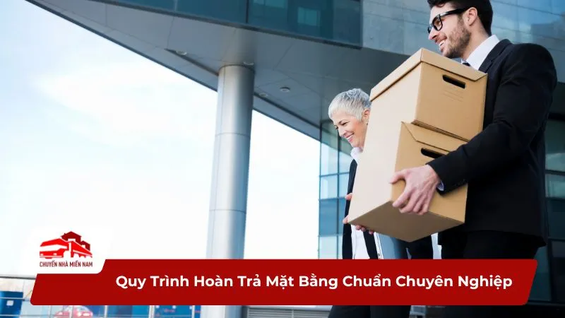Quy Trình Hoàn Trả Mặt Bằng Chuẩn Chuyên Nghiệp