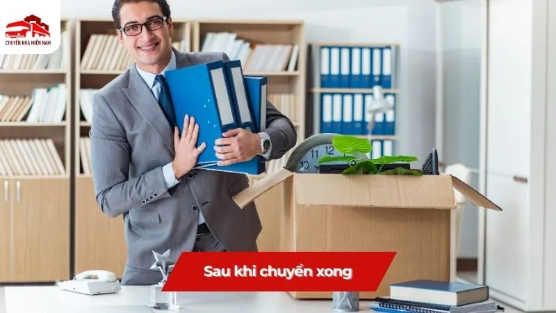 Sau khi chuyển xong