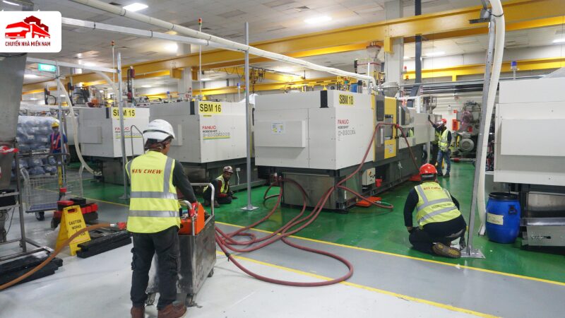 Tháo lắp máy công nghiệp