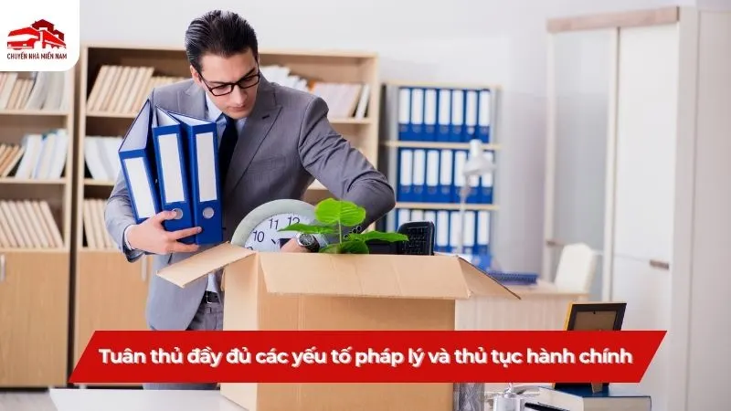 Tuân thủ đầy đủ các yếu tố pháp lý và thủ tục hành chính