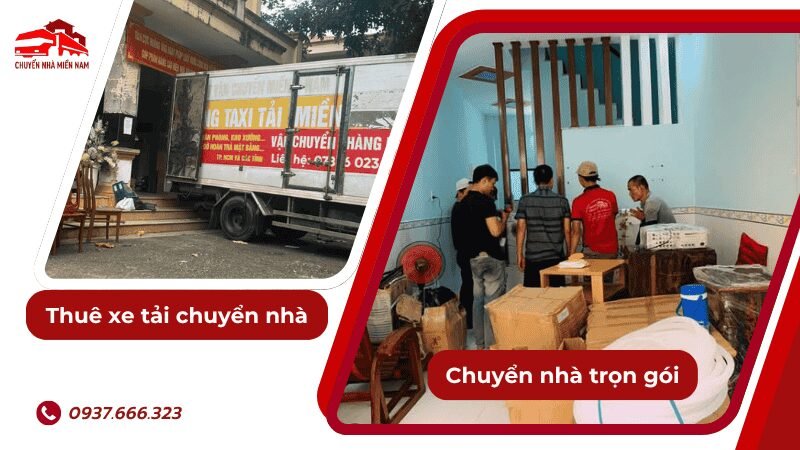 Các dịch vụ chuyển nhà tại phường Long Bình của Chuyển Nhà Miền Nam
