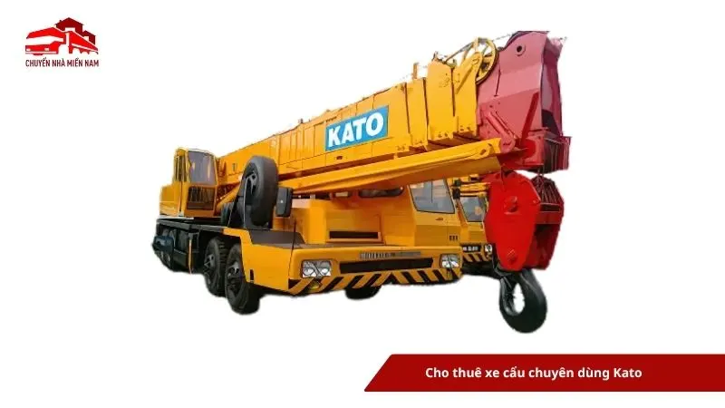 Cho thuê xe cẩu chuyên dùng Kato