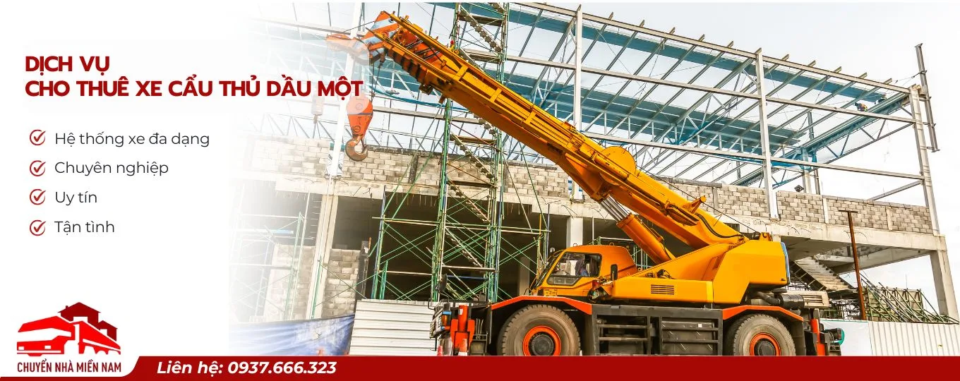 Cho thuê xe cẩu Thủ Dầu Một