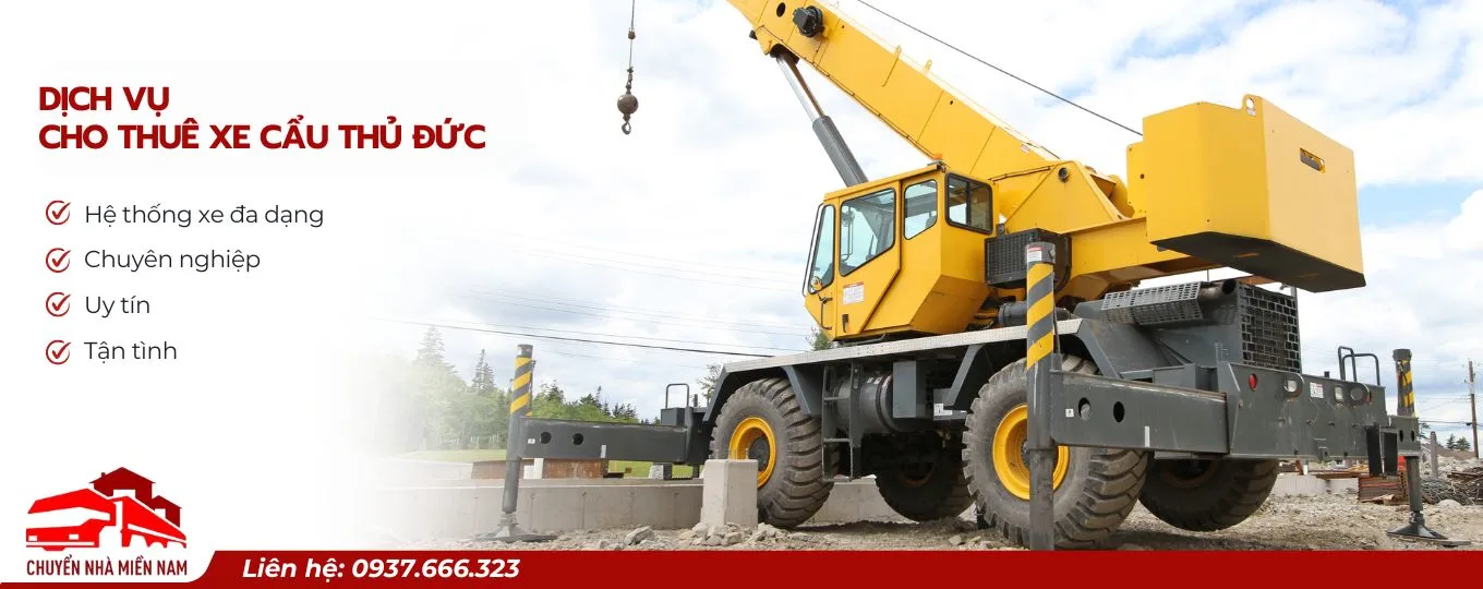 Cho thuê xe cẩu Thủ Đức