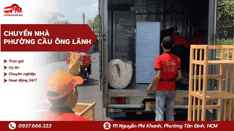 Chuyển nhà phường Cầu Ông Lãnh trọn gói uy tín