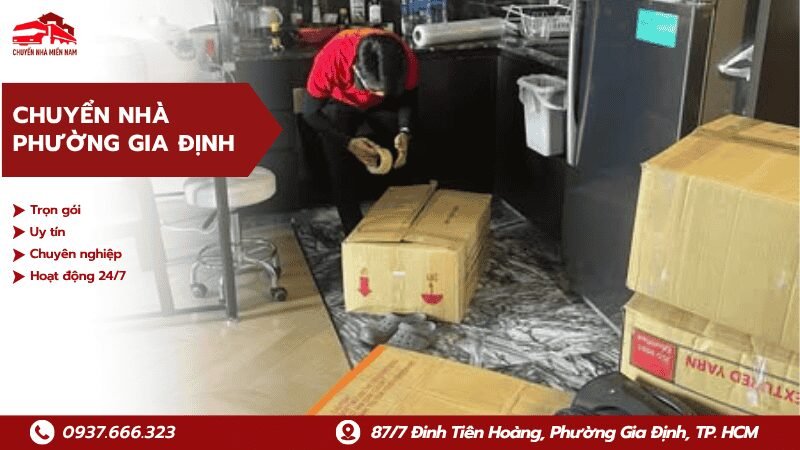 Chuyển nhà tại phường Gia Định trọn gói, uy tín