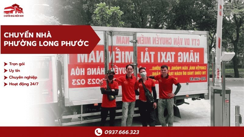 Chuyển nhà tại phường Long Phước trọn gói, uy tín