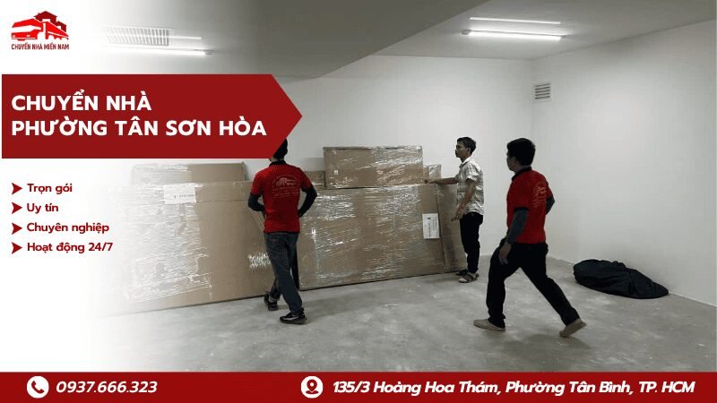 Chuyển nhà tại phường Tân Sơn Hòa trọn gói, uy tín