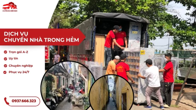 Dịch Vụ Chuyển Nhà Trong Hẻm Giá Rẻ An Toàn