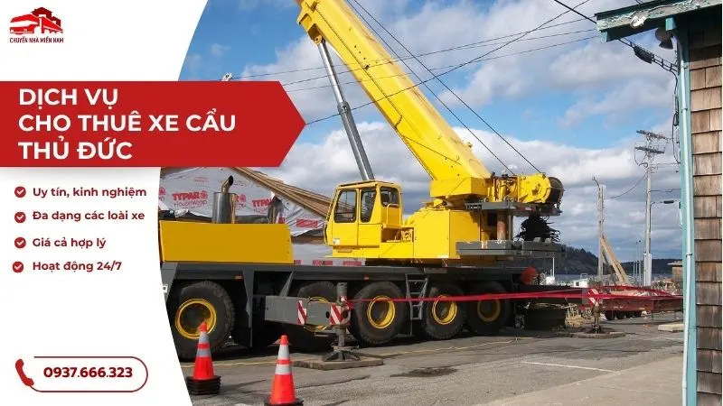 Dịch vụ cho thuê xe cẩu Thủ Đức