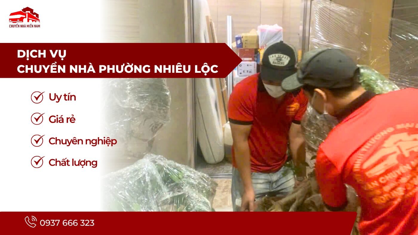 Dịch vị chuyển nhà phường Nhiêu Lộc giá rẻ