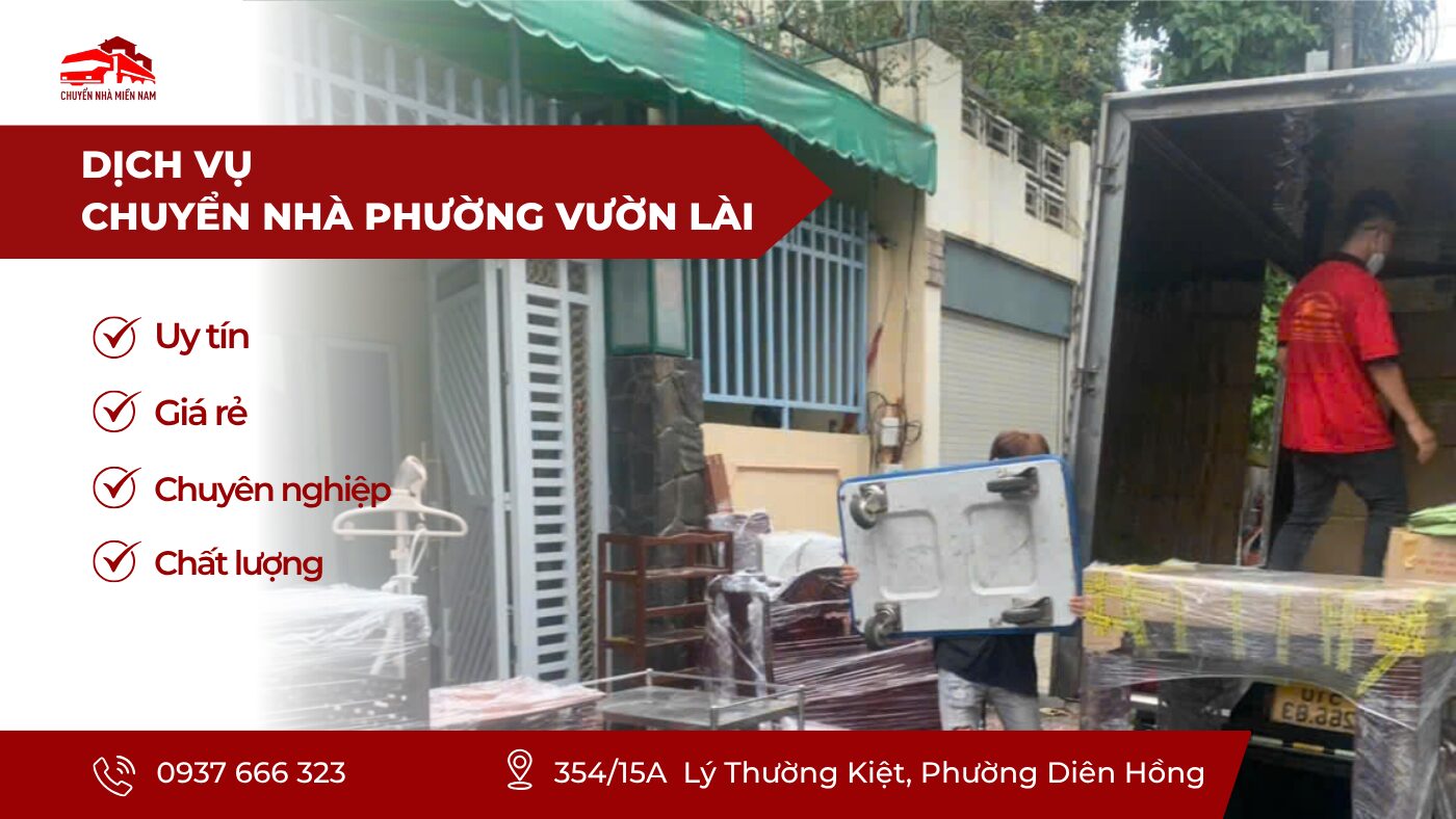 Dịch vụ chuyển nhà phường Vườn Lài uy tín