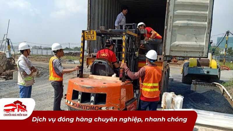 Dịch vụ đóng hàng chuyên nghiệp tại KCN Sóng Thần