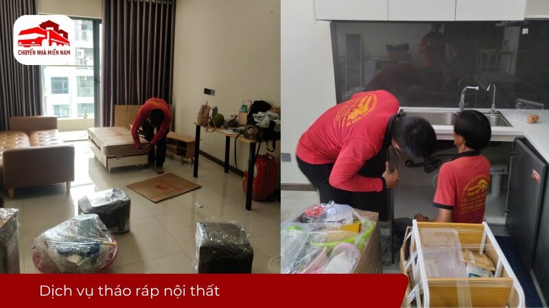dịch vụ tháo ráp nội thất