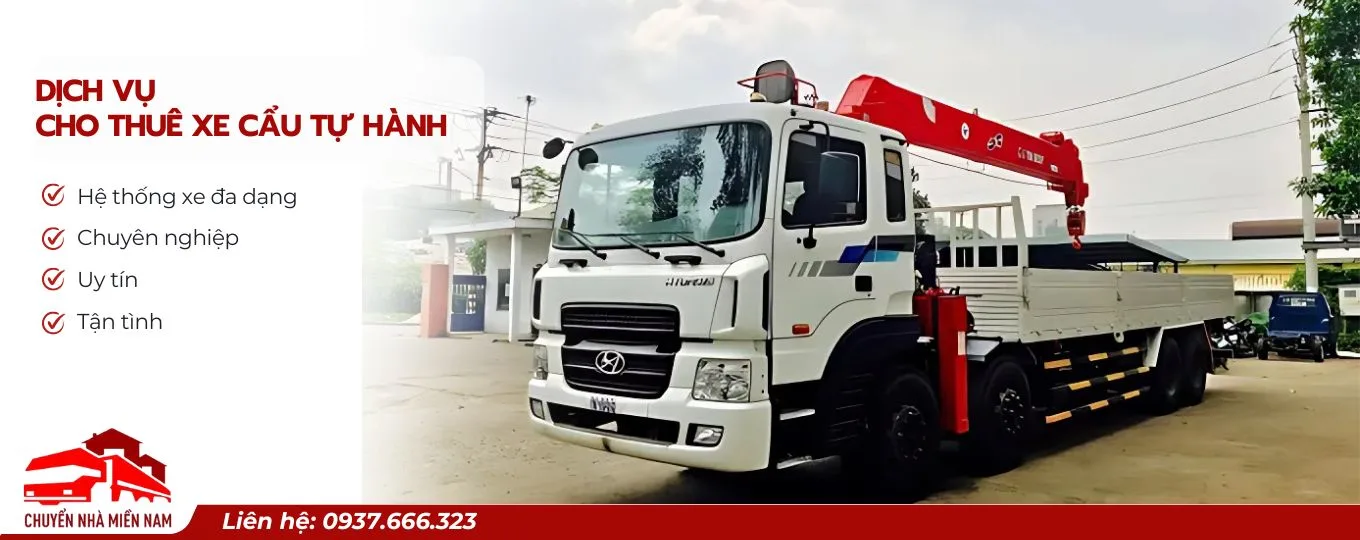 Dịch vụ thuê xe cẩu tự hành