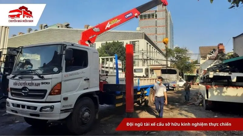 Đội ngũ tài xế cẩu sở hữu kinh nghiệm thực chiến