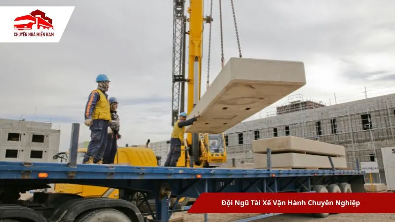 Đội ngũ tài xế vận hành chuyên nghiệp