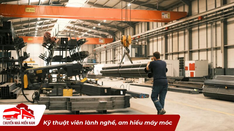 Kỹ thuật viên am hiểu máy móc