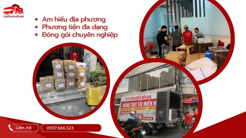 Năng lực vượt trội của Chuyển Nhà Miền Nam tại Long Phước