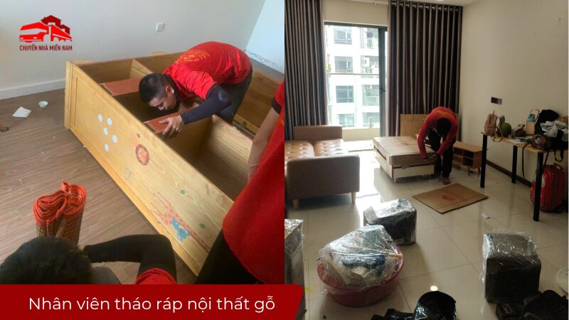 Nhân viên tháo ráp nội thất gỗ uy tín
