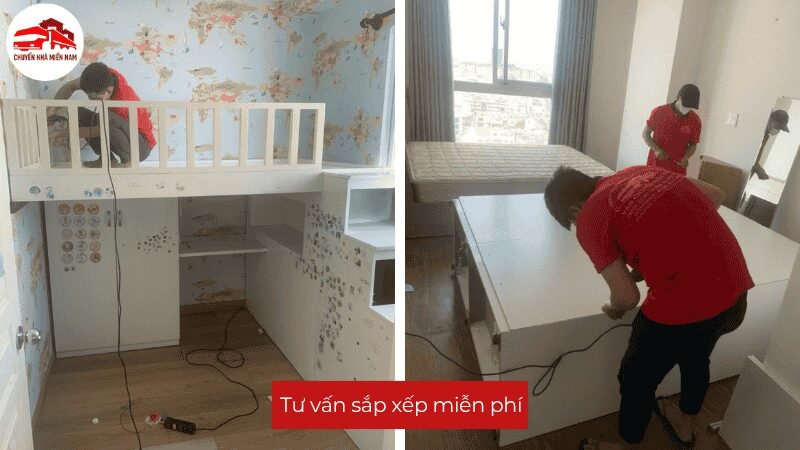 Tư vấn sắp xếp đồ đạc miễn phí sau chuyển nhà phường Phú Thọ Hòa
