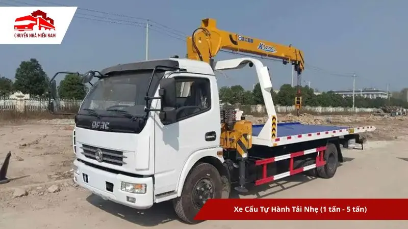 Xe cẩu tự hành tải nhẹ