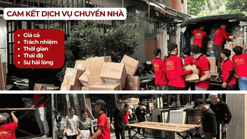 Cam kết dịch vụ chuyển nhà phường Tây Nam của Chuyển Nhà Miền Nam
