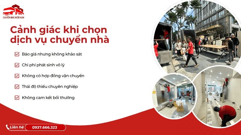 Cảnh giác khi chọn dịch vụ chuyển nhà giá rẻ tại Thành phố Hồ Chí Minh