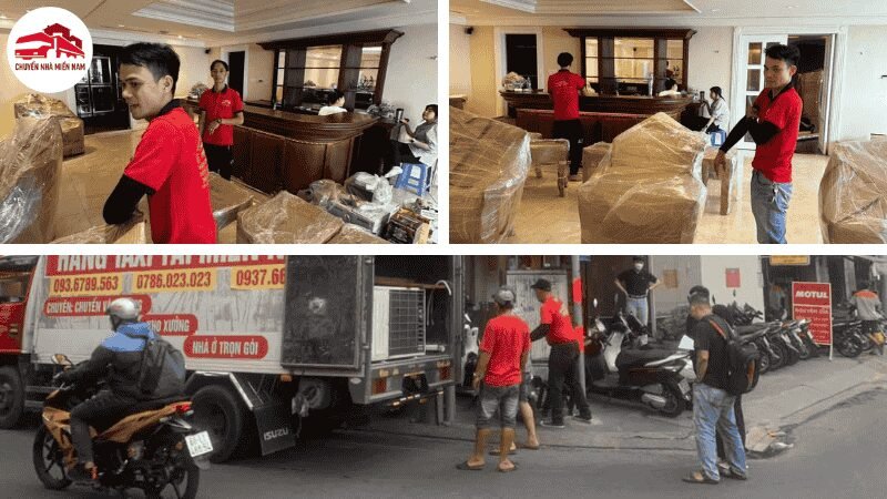 Chuyển nhà cho khách hàng tại phường Tam Thắng