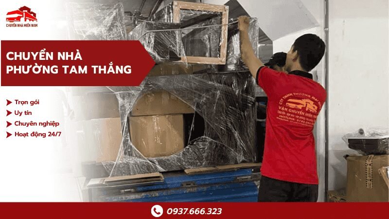 Chuyển nhà tại phường Tam Thắng trọn gói, uy tín