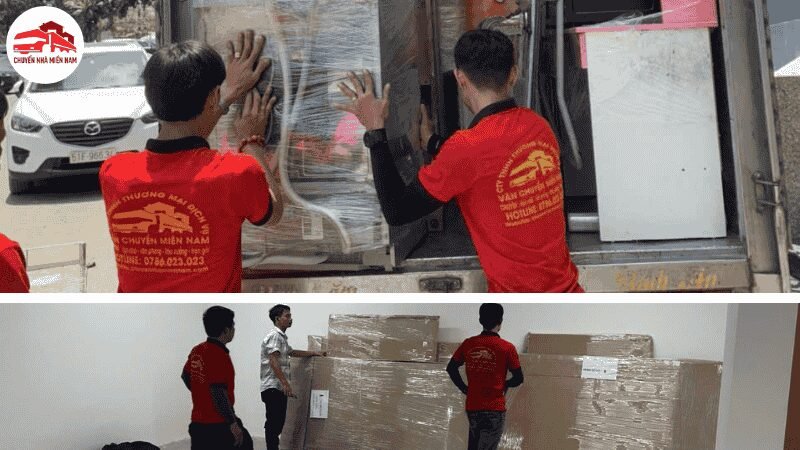 Chuyển văn phòng cho khách hàng tại phường An Đông