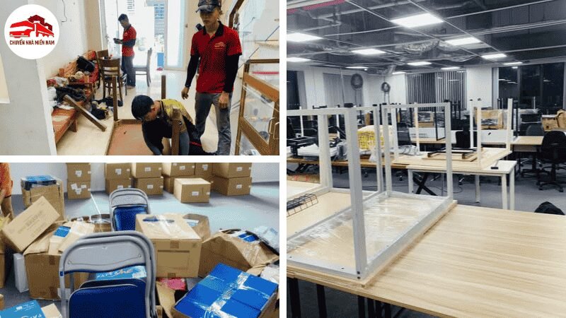 Chuyển văn phòng cho khách hàng tại phường Bình Hưng Hòa