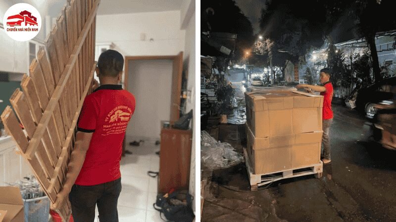 Chuyển văn phòng cho khách hàng tại phường Chợ Quán