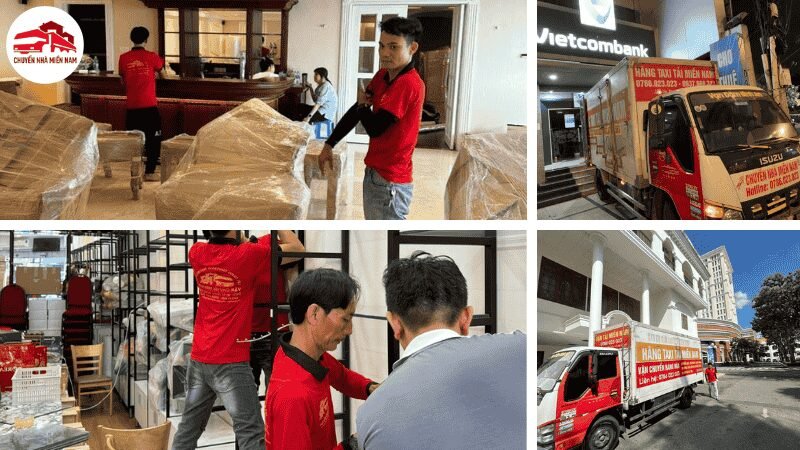 Chuyển văn phòng cho khách hàng phường Đông Hưng Thuận