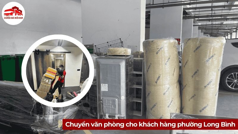 Chuyển văn phòng cho khách hàng phường Long Bình