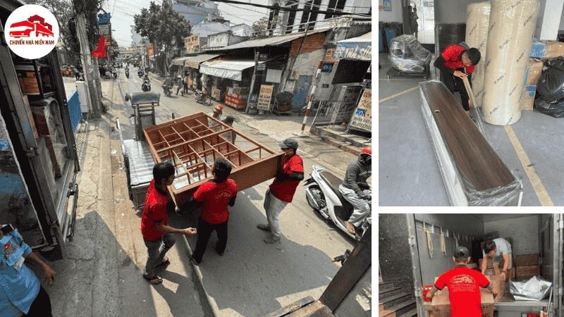 Chuyển văn phòng cho khách hàng tại phường Phú Định