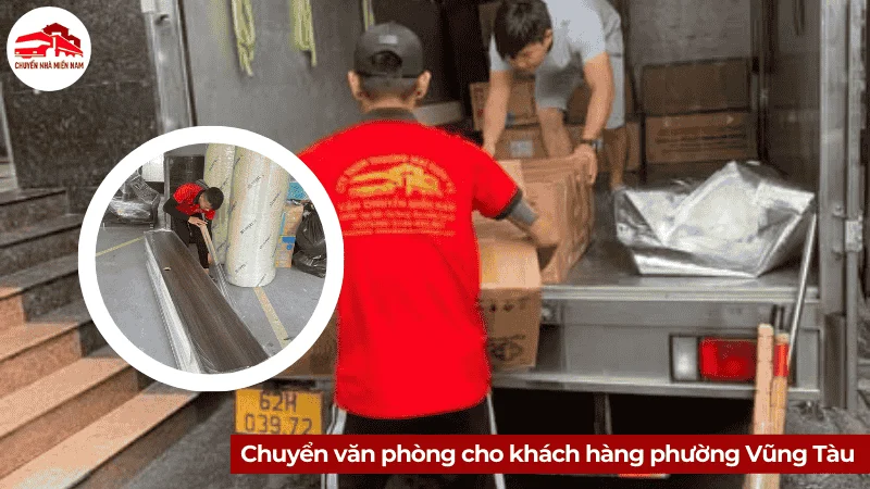 Chuyển văn phòng cho khách hàng phường Vũng Tàu