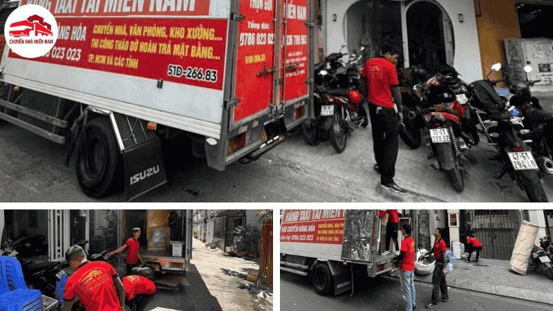 Chuyển văn phòng cho khách hàng tại phường Tân Định