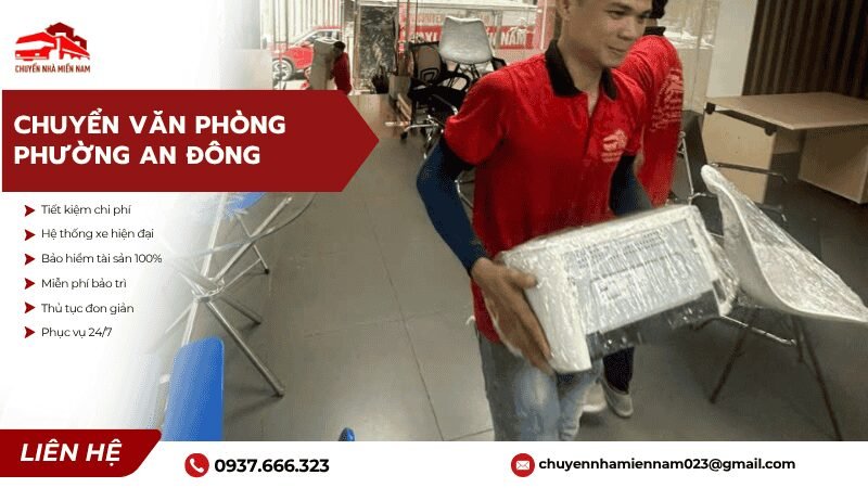 Chuyển văn phòng tại phường An Đông